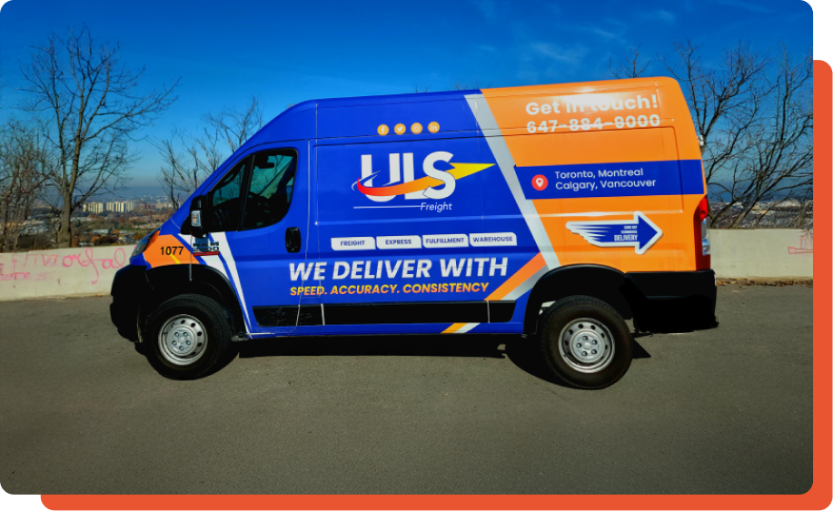 Cargo van freight services for small shipments in Canada